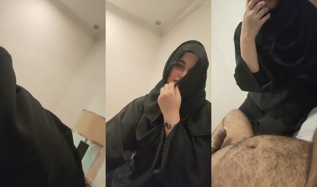 Beautiful Hijabi Gf Sucking Dick